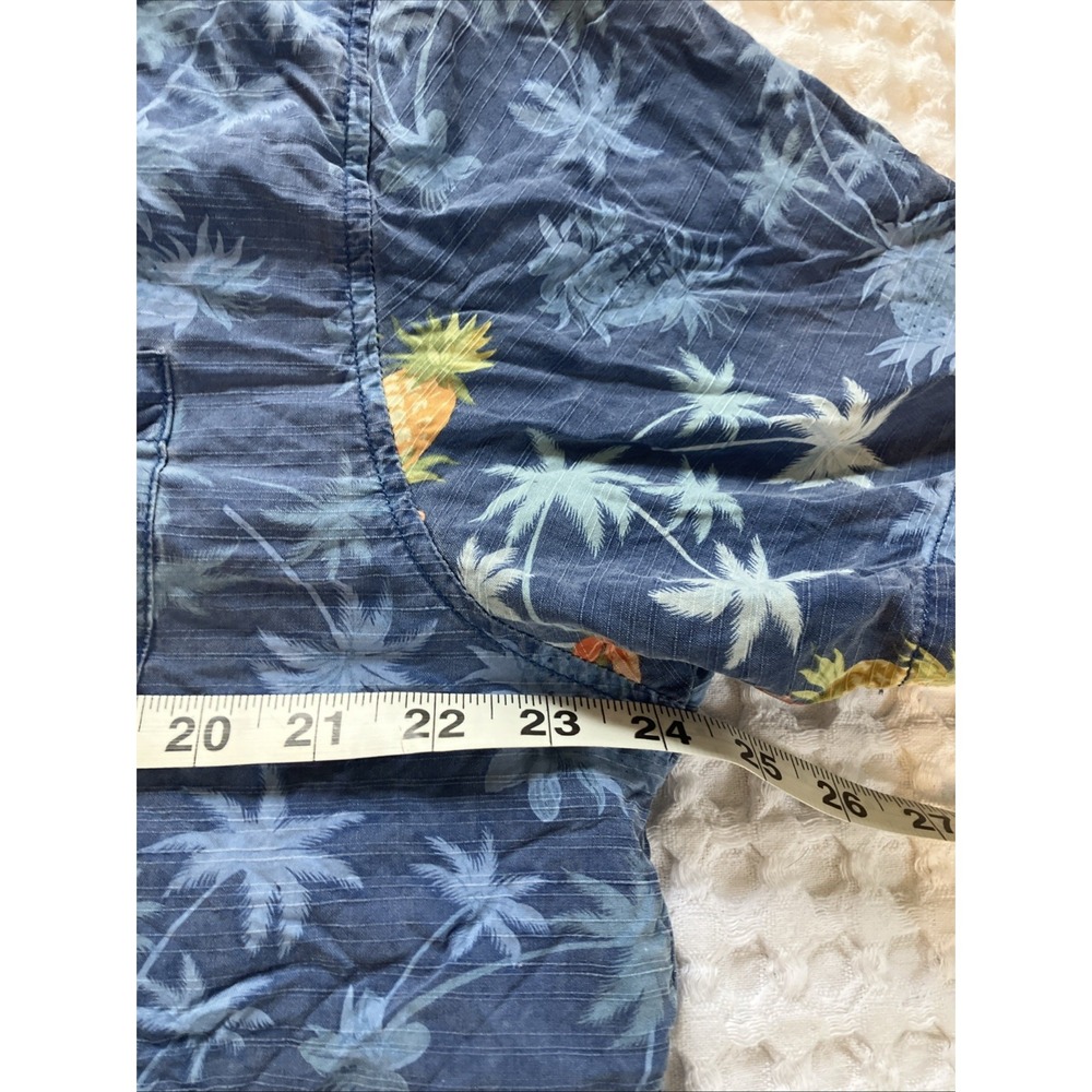 Tommy Bahama Island Modern Fit Men's L Silk Blend Floral Hawaiian Shirt READ - Picture 5 of 9
